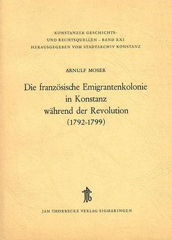 Die Wirtschafts- und Sozialstruktur von Konstanz in der Zeit von 1806 bis 1850 von Krümmer,  Heinz