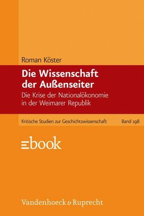 Die Wissenschaft der Außenseiter von Köster,  Roman