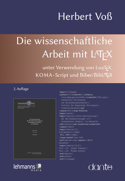 Die wissenschaftliche Arbeit mit LaTeX von Voß,  Herbert