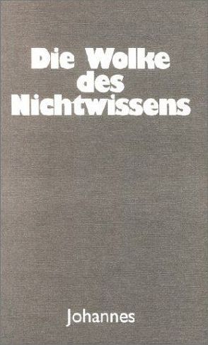 Die Wolke des Nichtwissens von Riehle,  Wolfgang