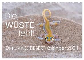 Die Wüste lebt! – Der LIVING DESERT Kalender 2024 (Wandkalender 2024 DIN A2 quer), CALVENDO Monatskalender von van der Wiel www.kalender-atelier.de,  Irma