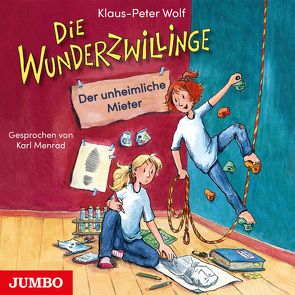 Die Wunderzwillinge. Der unheimliche Mieter von Menrad,  Karl, Wolf,  Klaus-Peter