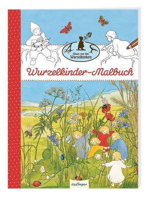 Die Wurzelkinder: Wurzelkinder-Malbuch „Etwas von den Wurzelkindern“ von Frankholz,  Annette, von Olfers,  Sibylle