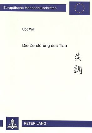 Die Zerstörung des Tiao von Will,  Udo