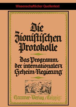 Die Zionistischen Protokolle von Fritsch,  Theodor