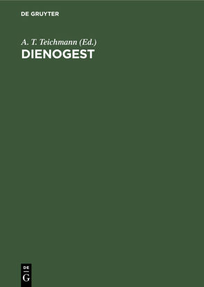 Dienogest von Teichmann,  A. T.