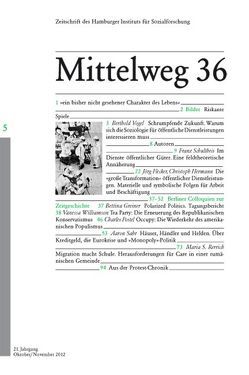 Dienst am Gemeinwohl von Flecker,  Jörg, Greiner,  Bettina, Hermann,  Christoph, Kraushaar,  Wolfgang, Postel,  Charles, Rerrich,  Maria S., Sahr,  Aaron, Schultheis,  Franz, Vogel,  Berthold, Williamson,  Vanessa