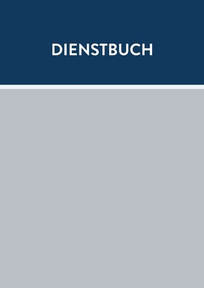 Dienstbuch für den Sicherheitsdienst von Studier,  Ronny