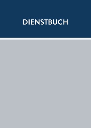 Dienstbuch für den Sicherheitsdienst von Studier,  Ronny