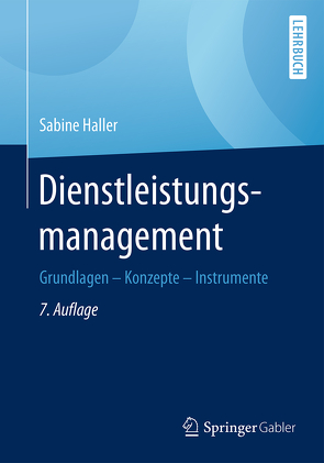 Dienstleistungsmanagement von Haller,  Sabine