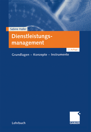 Dienstleistungsmanagement von Haller,  Sabine