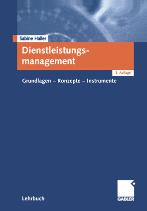 Dienstleistungsmanagement von Haller,  Sabine