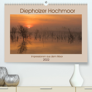 Diepholzer Hochmoor (Premium, hochwertiger DIN A2 Wandkalender 2022, Kunstdruck in Hochglanz) von N.,  N.