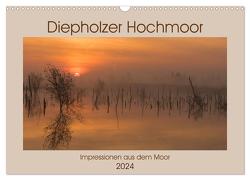 Diepholzer Hochmoor (Wandkalender 2024 DIN A3 quer), CALVENDO Monatskalender