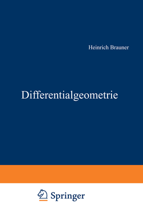 Differentialgeometrie von Brauner,  Heinrich