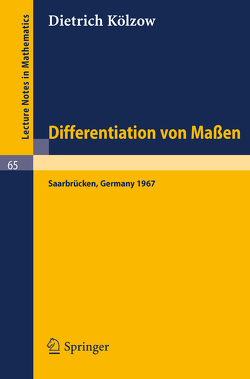 Differentiation von Maßen von Kölzow,  Dietrich