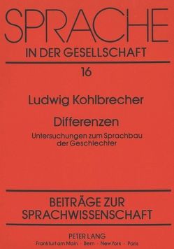 Differenzen von Kohlbrecher,  Ludwig