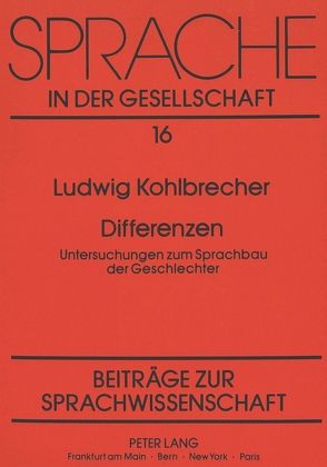 Differenzen von Kohlbrecher,  Ludwig