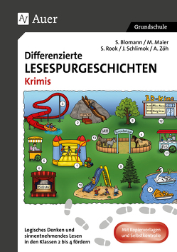 Differenzierte Lesespurgeschichten Krimis von Blomann,  S., Maier,  M, Rook,  S., Schlimok,  J., Zöh,  A.