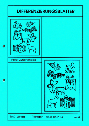 Differenzierungsblätter von Zurschmiede,  Peter