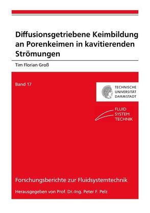 Diffusionsgetriebene Keimbildung an Porenkeimen in kavitierenden Strömungen von Groß,  Tim Florian