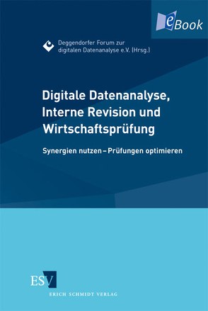 Digitale Datenanalyse, Interne Revision und Wirtschaftsprüfung von Bähr,  Josef, Baumgartner,  Hubert, Gerber,  Frank, Gläser,  Daniel, Hoferer,  Christian, Keller,  Thomas, Müller,  Günter, Singer,  Klaus, Stegmann,  Wolfgang, Töller,  Ernst Rudolf