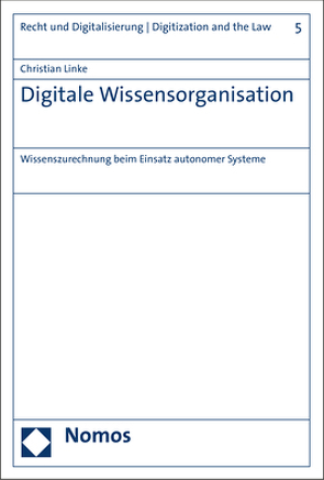 Digitale Wissensorganisation von Linke,  Christian