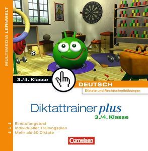 Diktattrainer plus – Grundschule / 3./4. Schuljahr – CD-ROM von Alter,  Eva-Rose, Scheimann,  Gerd