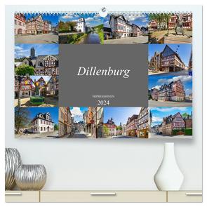 Dillenburg Impressionen (hochwertiger Premium Wandkalender 2024 DIN A2 quer), Kunstdruck in Hochglanz von Meutzner,  Dirk