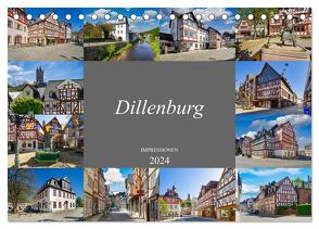 Dillenburg Impressionen (Tischkalender 2024 DIN A5 quer), CALVENDO Monatskalender von Meutzner,  Dirk