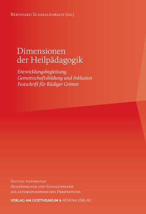 Dimensionen der Heilpädagogik von Schmalenbach,  Bernhard