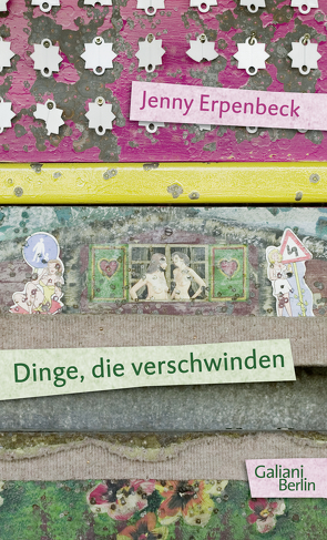 Dinge, die verschwinden von Erpenbeck,  Jenny