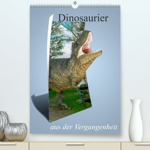 Dinosaurier aus der Vergangenheit (Premium, hochwertiger DIN A2 Wandkalender 2022, Kunstdruck in Hochglanz) von Gaymard,  Alain