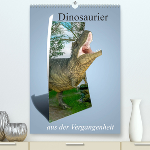 Dinosaurier aus der Vergangenheit (Premium, hochwertiger DIN A2 Wandkalender 2023, Kunstdruck in Hochglanz) von Gaymard,  Alain