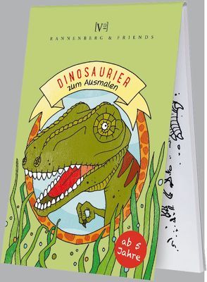 Dinosaurier zum Ausmalen von Frielinghaus Design