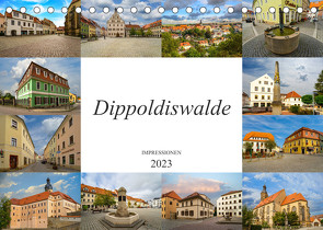 Dippoldiswalde Impressionen (Tischkalender 2023 DIN A5 quer) von Meutzner,  Dirk