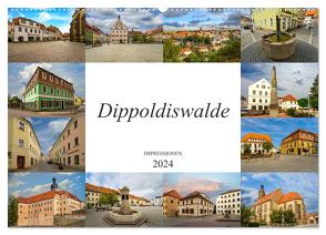 Dippoldiswalde Impressionen (Wandkalender 2024 DIN A2 quer), CALVENDO Monatskalender von Meutzner,  Dirk