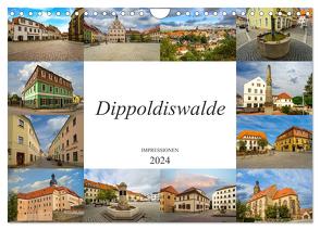 Dippoldiswalde Impressionen (Wandkalender 2024 DIN A4 quer), CALVENDO Monatskalender von Meutzner,  Dirk