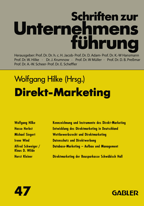 Direkt-Marketing von Hilke,  Wolfgang