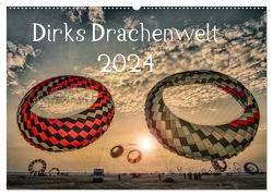 Dirks Drachenwelt (Wandkalender 2024 DIN A2 quer), CALVENDO Monatskalender von Bartschat,  Dirk