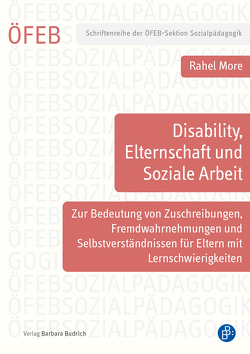 Disability, Elternschaft und Soziale Arbeit von More,  Rahel