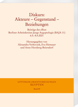 Diskurs: Akteure – Gegenstand – Beziehungen von Hemauer,  Eva, Herzberg-Beiersdorfwww.,  Anne, Verbovsek,  Alexandra