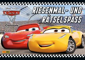 Disney Cars 3: Riesenmal- und Rätselspaß