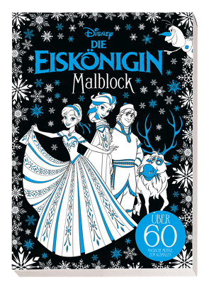 Disney Die Eiskönigin: Malblock: über 60 magische Motive zum Ausmalen von Panini