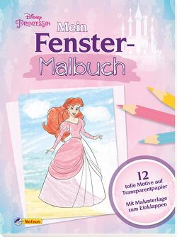 Disney Prinzessin: Mein Fenstermalbuch