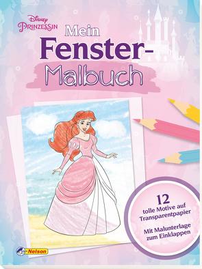 Disney Prinzessin: Mein Fenstermalbuch