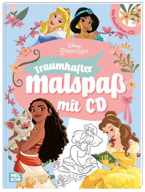 Disney Prinzessin: Traumhafter Malspaß mit CD