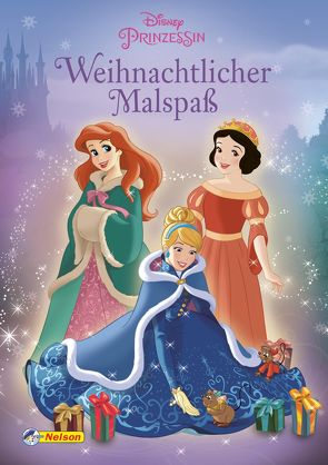 Disney Prinzessin: Weihnachtlicher Malspaß