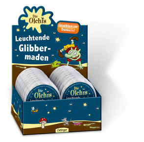 Die Olchis Leuchtende Glibbermaden 16er VE von Dietl,  Erhard