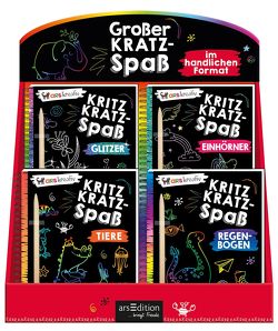 Display Großer Kritzkratz-Spaß